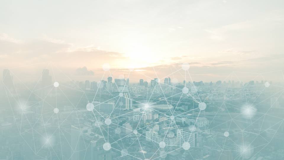 未来の都市のイメージ